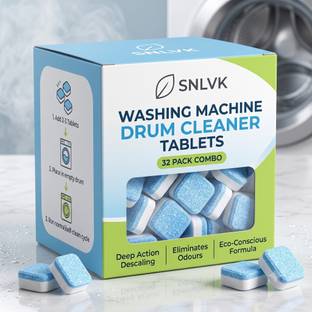 SN-LVK Deep Cleaning Washing Machine Cleaner Tablets, Descaler High Quality Dishwashing Detergent