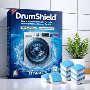 DrumShield Washing Machine Drum Cleaner Tablet Deep Clean ProShield Expert Dishwashing Detergent