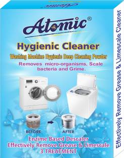 ATOMIC Washing Machine Cleaner For Top & Front Load | Tub/Drum Descaler Dishwashing Detergent