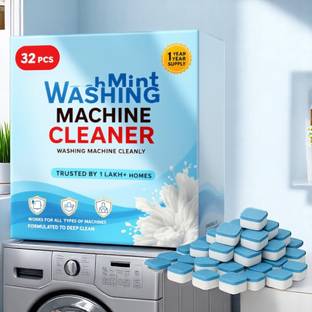 WashMint Washing Machine Cleaner Tablet Drum Cleaner Active Drop Dishwashing Detergent