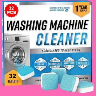 Depoff Deep Cleaning Washing Machine Tablets for Top and Front Load - 32 Count Dishwashing Detergent