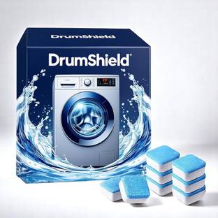 DrumShield Washing Machine Drum Cleaner Tablet Deep Cleaner Tablet Drop Dishwashing Detergent