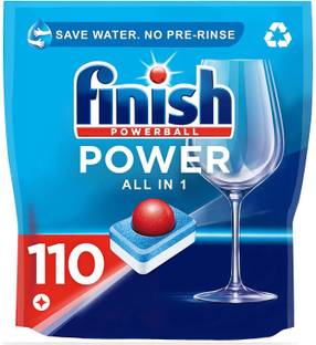 Finish All in One Dishwasher Tablets, 110's Dishwashing Detergent