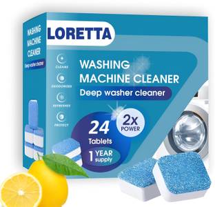 Loretta 24 - Deep Clean Formula Washing Machine Deep Cleaner for All Types Front Load Dishwashing Detergent