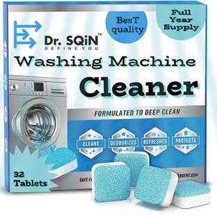 Dr. SQiN Highly Effective Washing Machine Cleaner Tablets, Deep Cleaning Descaler Dishwashing Detergent