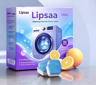 Lipsaa 32 Pcs Washing Machine Tablets for Effective Cleaning Dishwashing Detergent