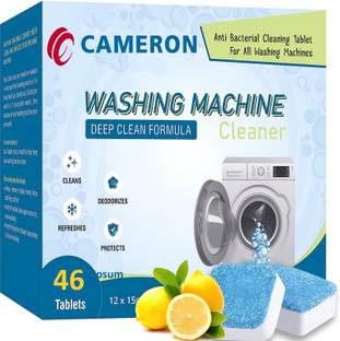 Cameron 46 Pcs-Advanced Formula Washing Machine Deep Cleaner for All Types: Front Load Dishwashing Detergent