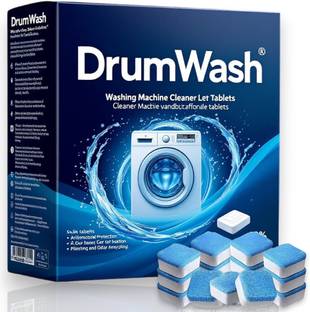 DrumFresh 32 Pcs Smart Cleaning Washing Machine Tablets | Deep Action Formula Dishwashing Detergent