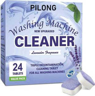 PILONG Washing Machine Cleaner Tablet, Deep Cleaning Tablet for Tub/Drum/Laundry Dishwashing Detergent