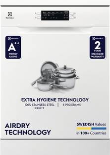 Electrolux UltimateCare 300, ESA47220SW Free Standing 13 Place Settings Dishwasher