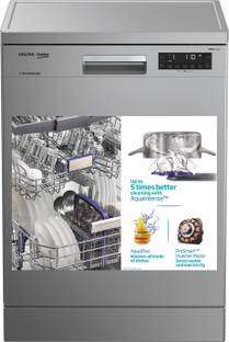 Voltas Beko by  A TATA Product DF14S2 Free Standing 14 Place Settings Intensive Kadhai Cleaning| No Pre-rinse Required Dishwasher