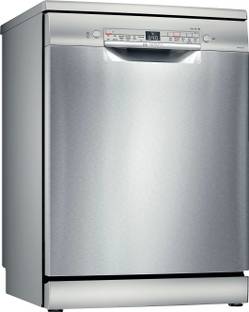 BOSCH SMS6ITI00I Free Standing 13 Place Settings Intensive Kadhai Cleaning| No Pre-rinse Required Dishwasher