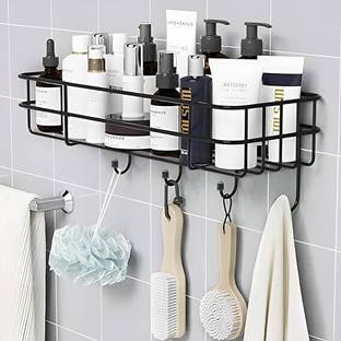anjil ANJIL Bathroom Rack Shelf Bathroom Stand for Bathroom Storage Organizer Stainless Steel Bathroom Set