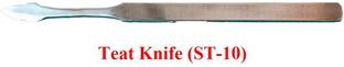 Kshama Teat Knife 3.5 Inch , Teat Instrument, Veterinary Teat Instrument Dissection Kit