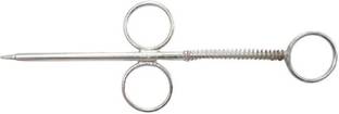 Kshama Teat Tumor Extractor 3 Ring with Spring cutter veterinary Teat Instrument Dissection Kit