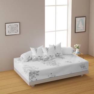 SWAYAM Cotton Floral Diwan Set