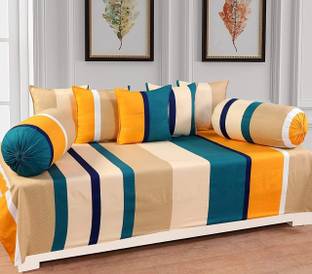 LOPUNNY Polycotton Abstract Diwan Set