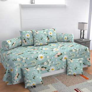 CHHILAKIYA Cotton Floral Diwan Set