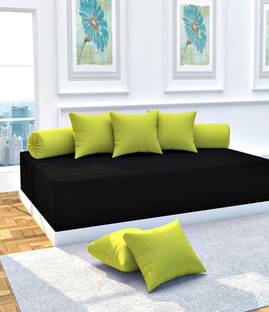 BELVOSTUM Cotton Plain Diwan Set