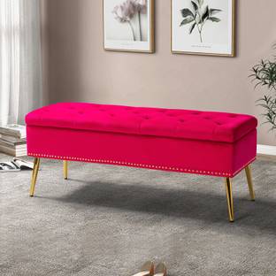 Unique Creation Handicrafts storage bench storage settee ottoman bench Solid Wood Settee