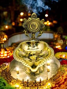 Aplus Brass Table Diya