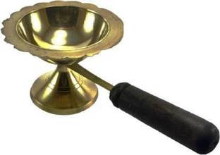 दरिद्र भंजन arti diya, aarti diya, aarti stand dhoop dani dhoop stand,brass dhoop dani,diya stand, diya lamp, kapoor lamp, kapoor stand, diyas for pooja brass with handle पीतल टेबल दीया