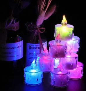 Adorazone Plastic (Pack of 12) Table Diya