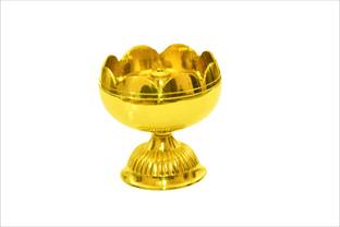 Shrinika Brass Tometor Shape Prodip | Brass Diya Brass Table Diya