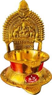 ASTITVA VASTU Kamakshi Diya Brass Table Diya