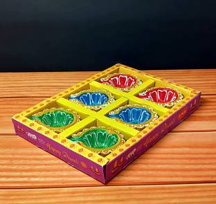 BS NATURAL Terracotta Table Diya Set