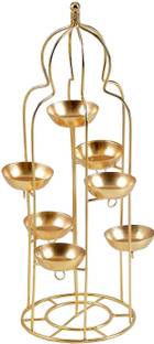 TOYXE Iron Table Diya