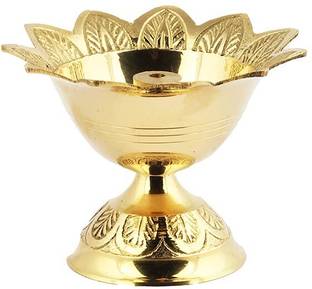 True Décor Devdas Diya Brass Table Diya