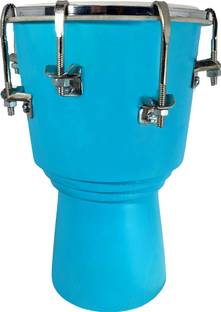 RAM musical 4 inch blue nut & bolt djembe 4 inch blue djembe Djembe