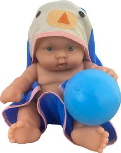 YAAH CREATION towel BABY (small size) with ball Movable Hands and Legs Without Battery