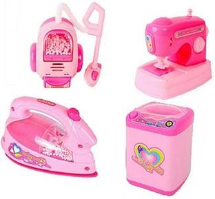 Amaflip Household Set for Kids, Girls (Set of 4)