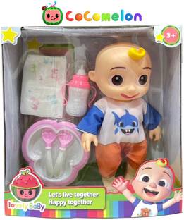 Mubco CoComelon Deluxe Edition JJ Doll with Sounds Playset Toys For Kids Gift