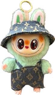 AGGITRADERS Labubu Dolls- Cute collectable Vinyl Face Plush Toy In Designer Outfit.