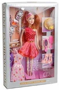 Tenmar Doll and baby Doll with accessories and dresses (Multicolor)