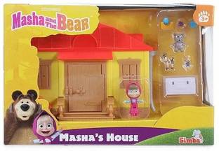 SIMBA Masha And The Bear Masha`S House Playset