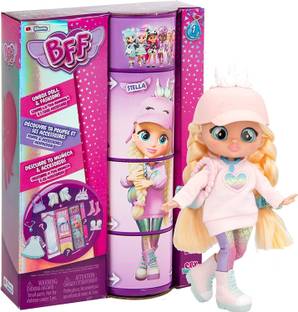 Knick Knack BFF Doll for Fashion Toy with 9+ Surprises for 3 Years and Above (Stella)