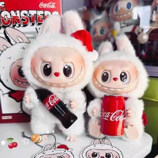 PAPLAJ ENTERPRISES Limited Edition Labubu Coca Cola Character Doll Fun Gift for All Ages