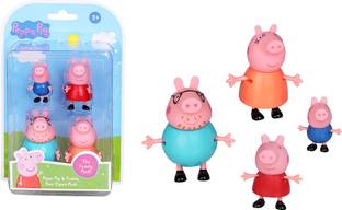 Peppa Pig Toys Peppa's Family, 4 Family Figures, Preschool Toys for Unisex Aged 3+