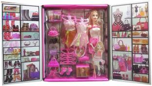 SKTOYZONE World Party Girl Doll and Her Personal Style Wardrobe Set