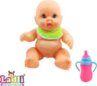Ladli Sanju baba Soft Body Doll Toy For kids Nude baby Arms & Legs moveable_Q