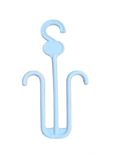 GTB LITE MORE Plastic Slipper Hanger Hook for Footwear Display (White) - Pack of 25 Door Hanger