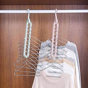 Connectwide Magic Clothes Hanger 360º Swivel Hook/ Closet Organiser Door Hanger
