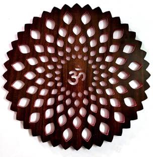 Saanjh Creations om chakra wall hanging