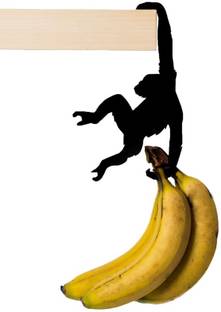 Vagus Monkey Shaped Hook for hanging keys, bags, clothes, fruits |Size 20 cm H Regular Organizer