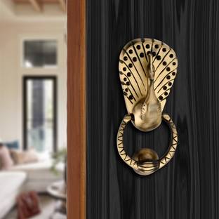 sardar Small Mayur Brass Door Knocker
