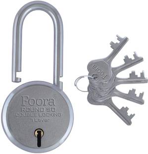 Foora Silver Chrome Door levers